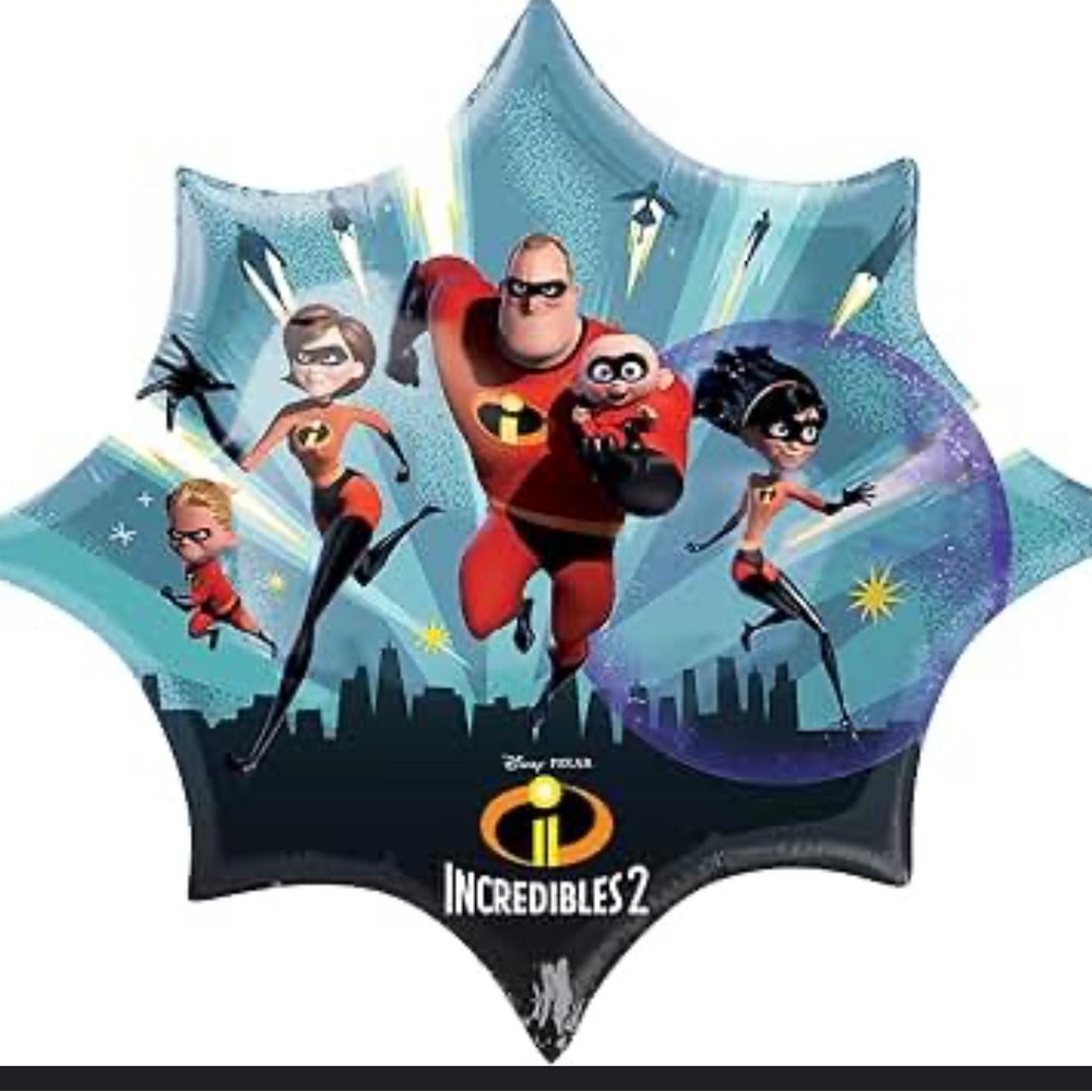 The Incredibles 2, GIANT Helium Balloon, new